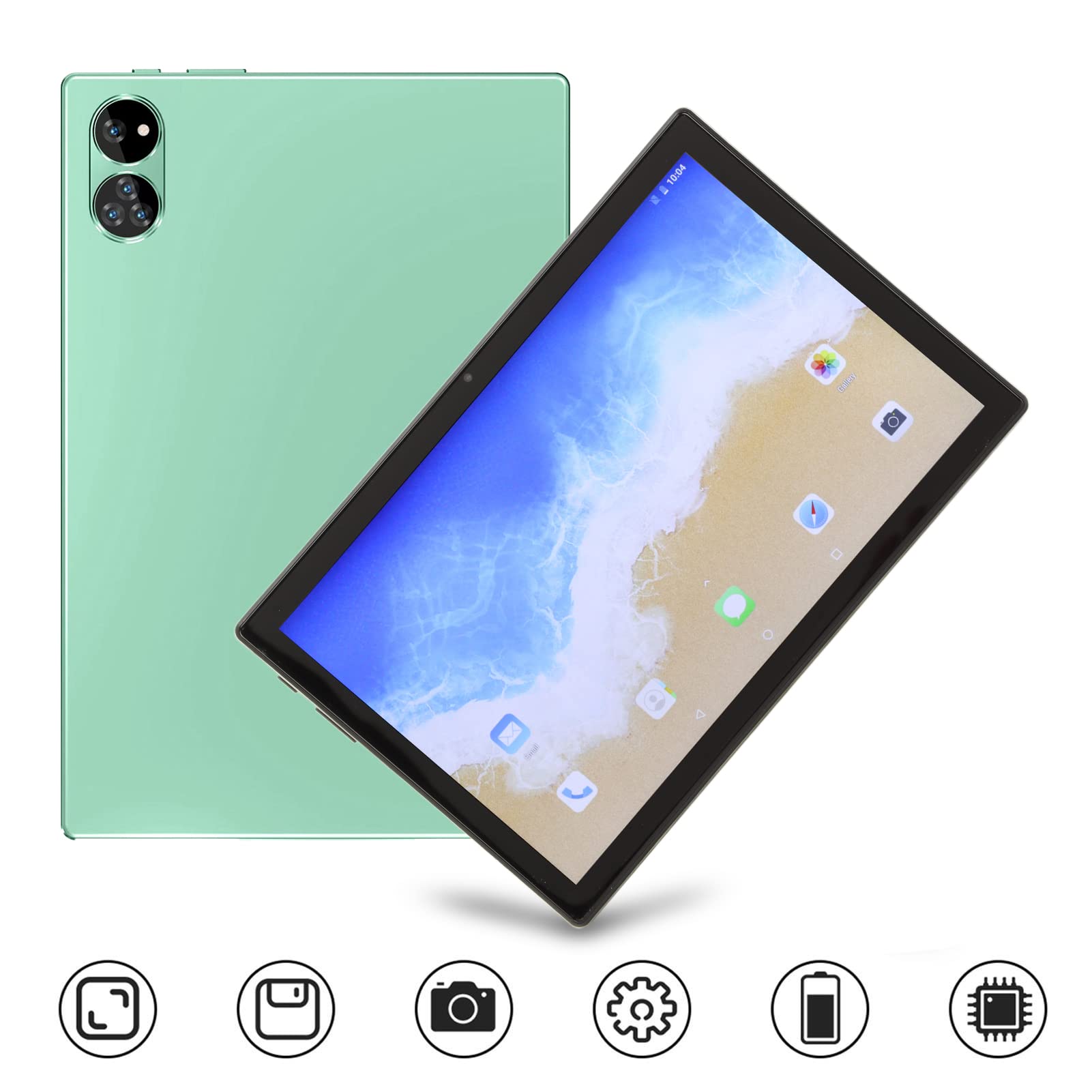 Amazon.co.jp: 10インチタブレット、6GB RAM 128GB ROMオクタコア
